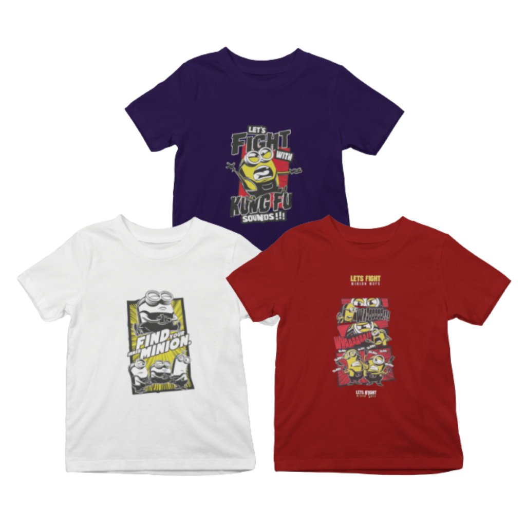 Kids T-Shirt Bundle Pack of 3