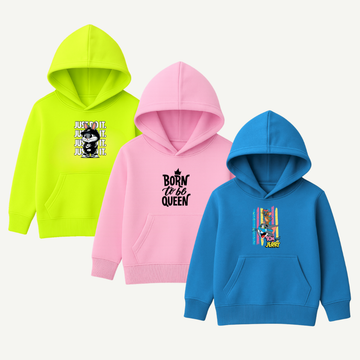 Printed Hoodies Bundle for KIDS Pack of 3