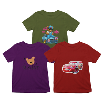 Kids T-Shirt Bundle Pack of 3