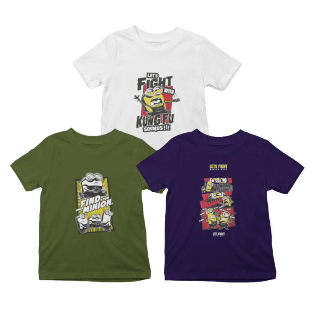 Kids T-Shirt Bundle Pack of 3