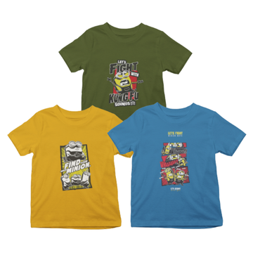 Kids T-Shirt Bundle Pack of 3