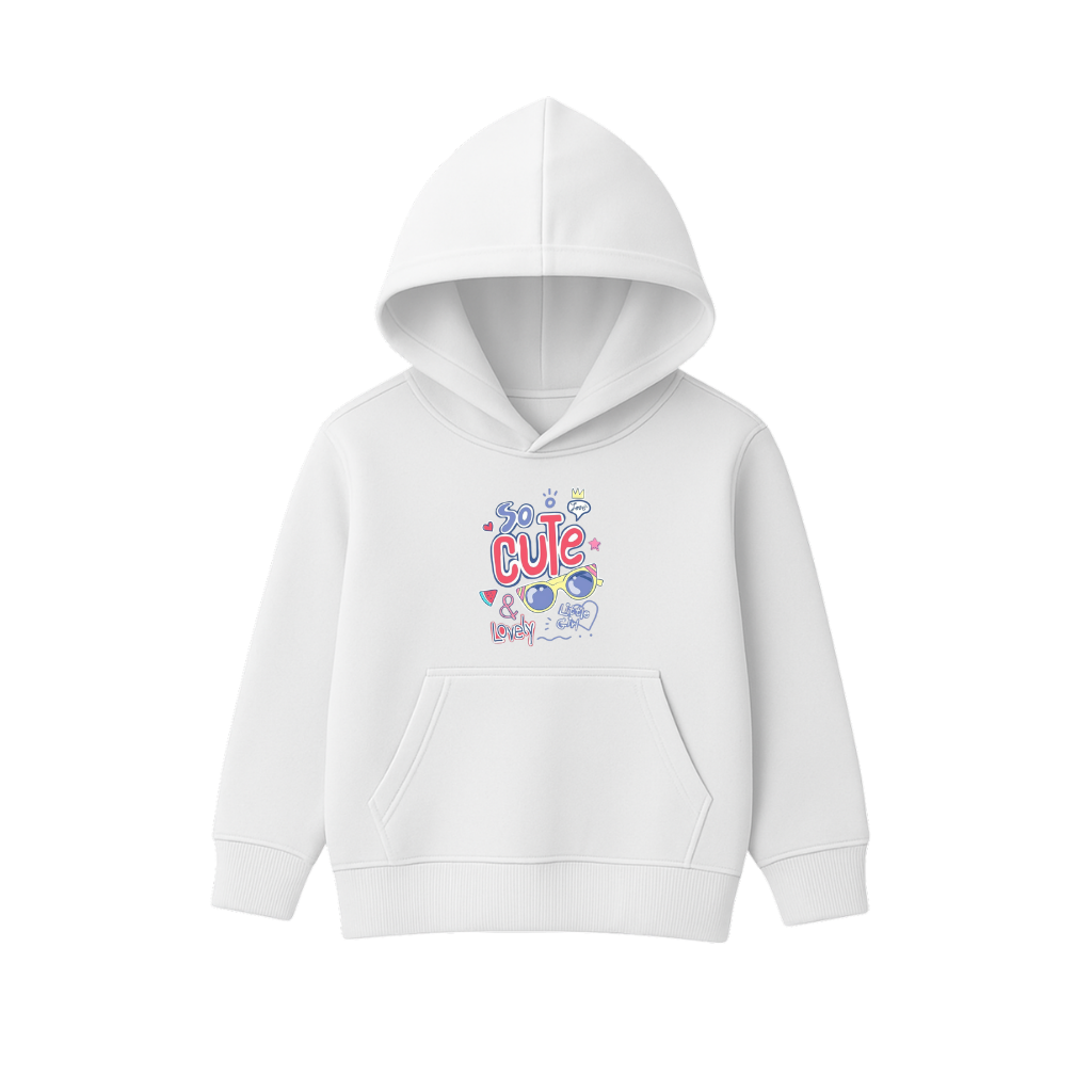 So Cute & Lovely Printed Hooded for Kids