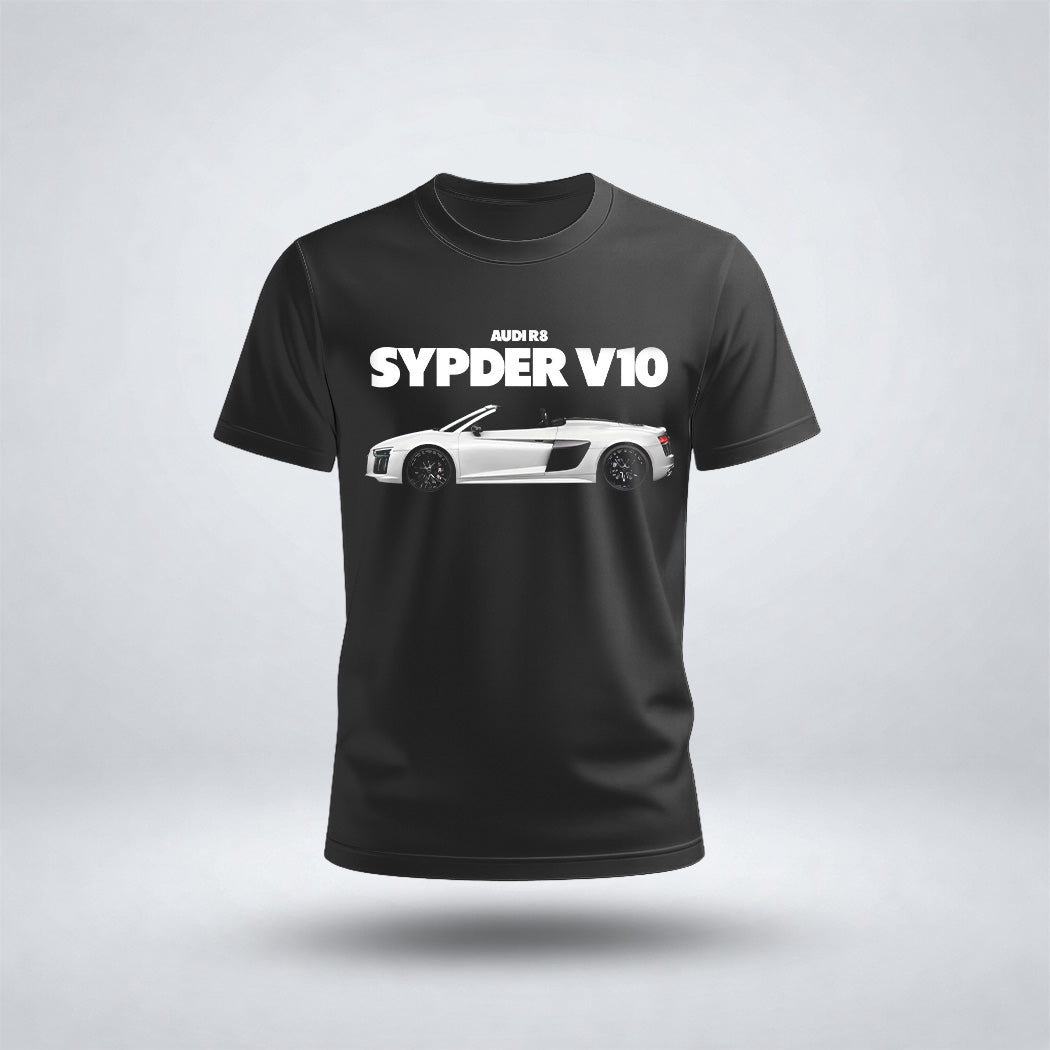 Boy's Drop Shoulder Sypder-V10 Car Tee