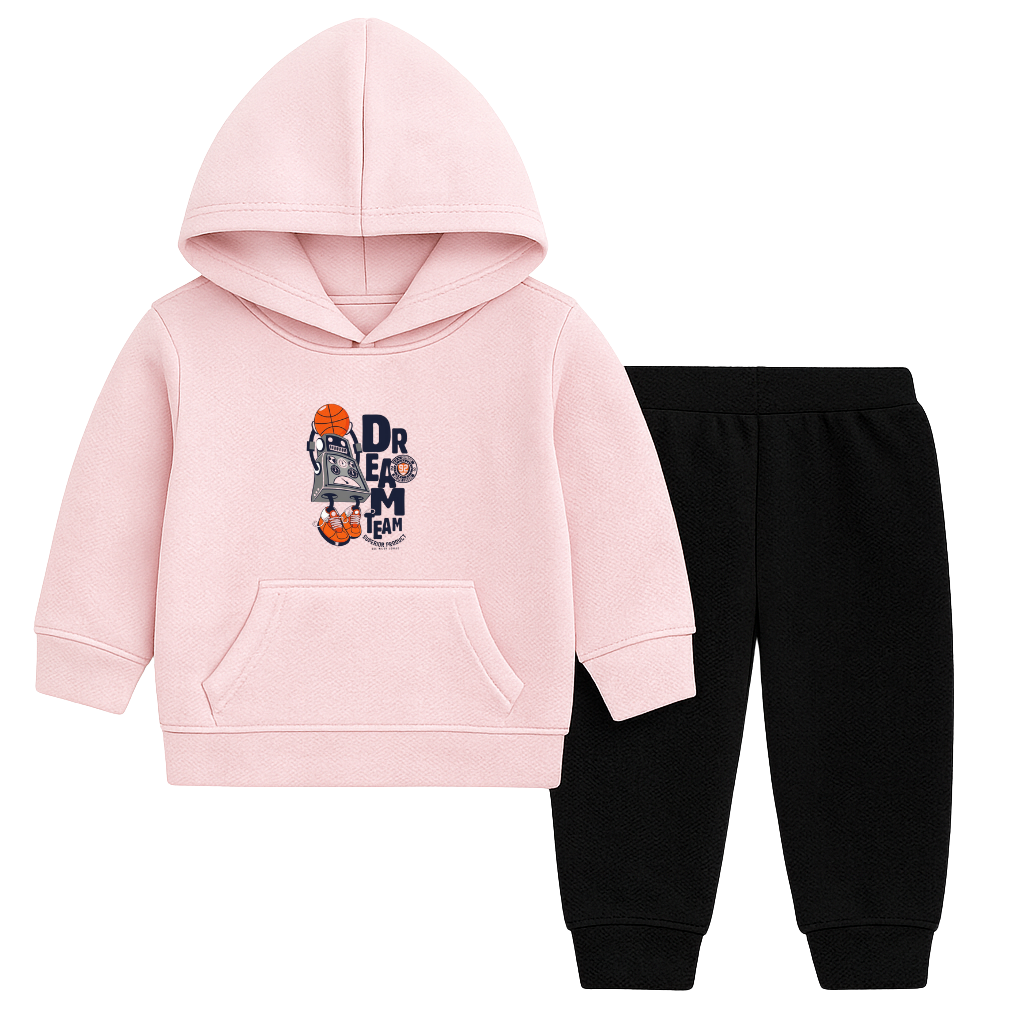 Dream Team Printed Hooded Tracksuit for Kids