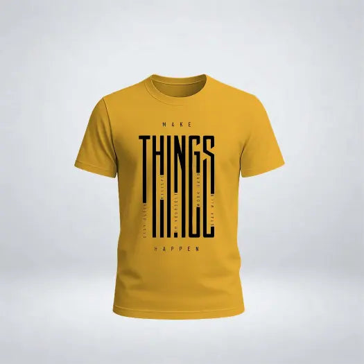 Make Things Happen Graphic Tee for Men's