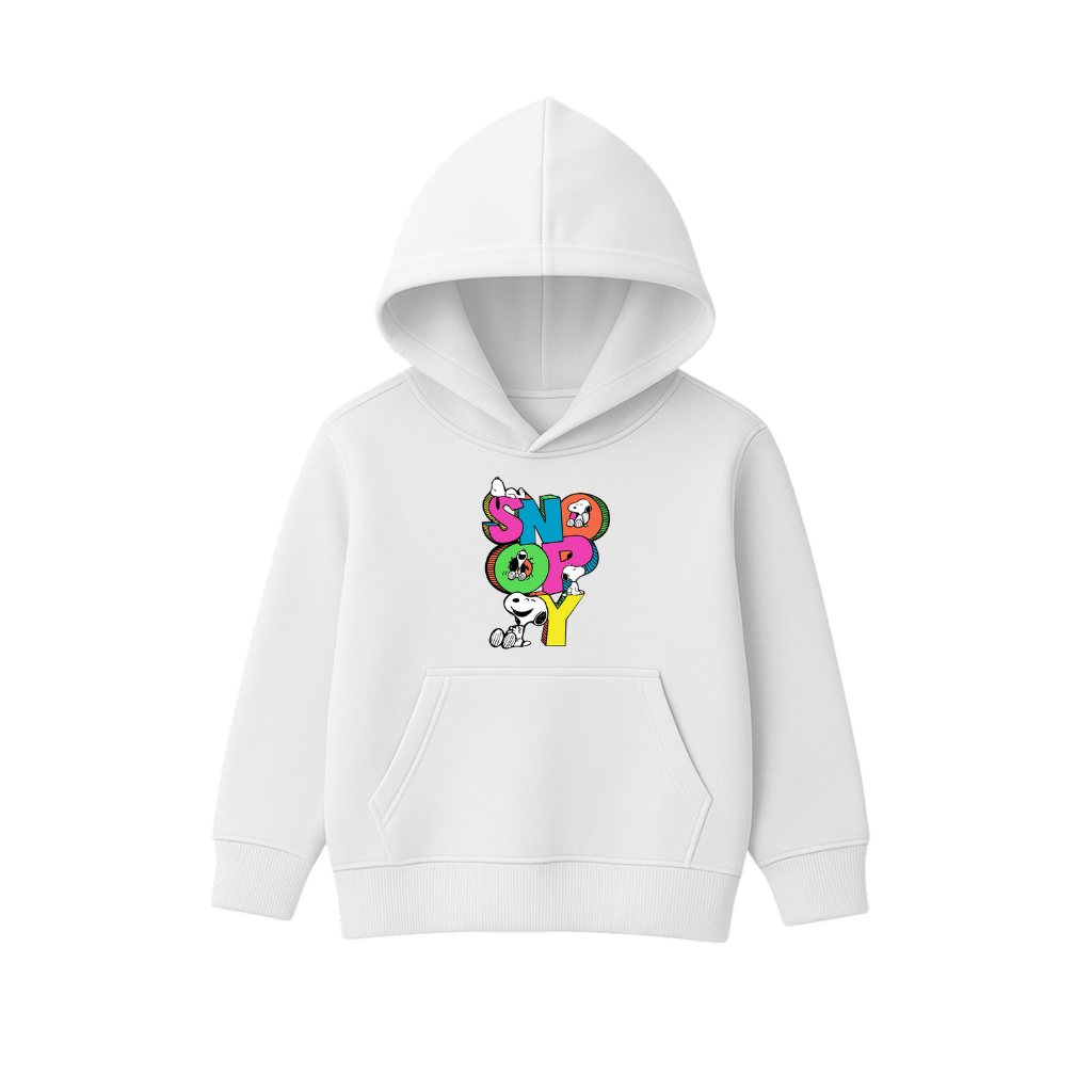 SNOOPY Printed Hooded for Kids