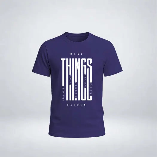 Make Things Happen Graphic Tee for Men's