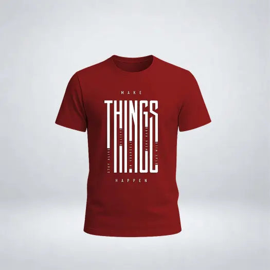 Make Things Happen Graphic Tee for Men's