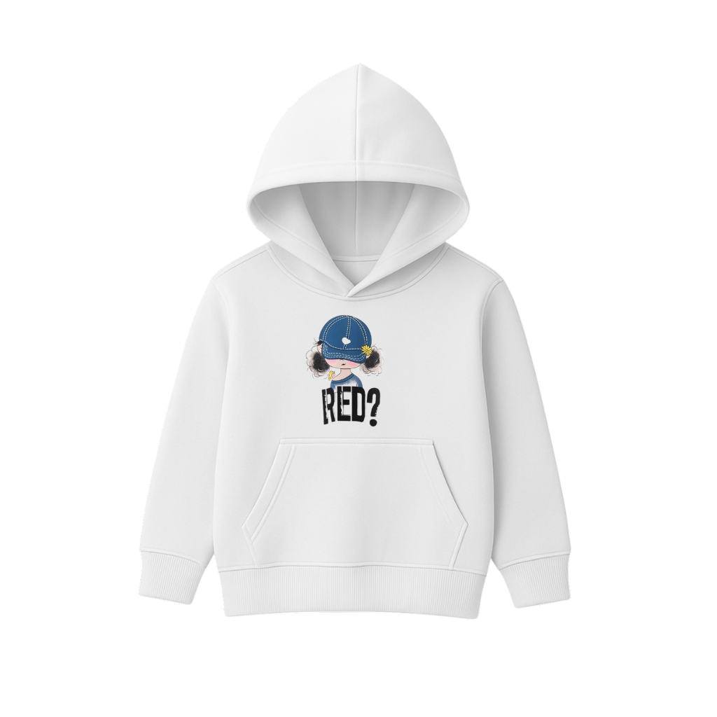 RED? Edition Printed Hooded for Kids