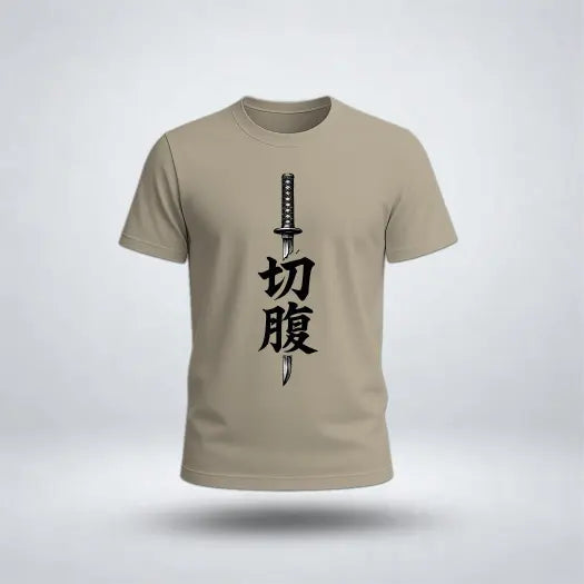 Katana Spirit – Japanese Graphic Tee for Men's