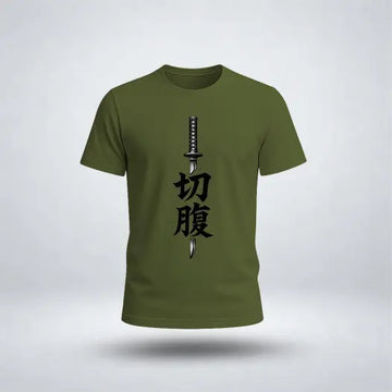 Katana Spirit – Japanese Graphic Tee for Men's