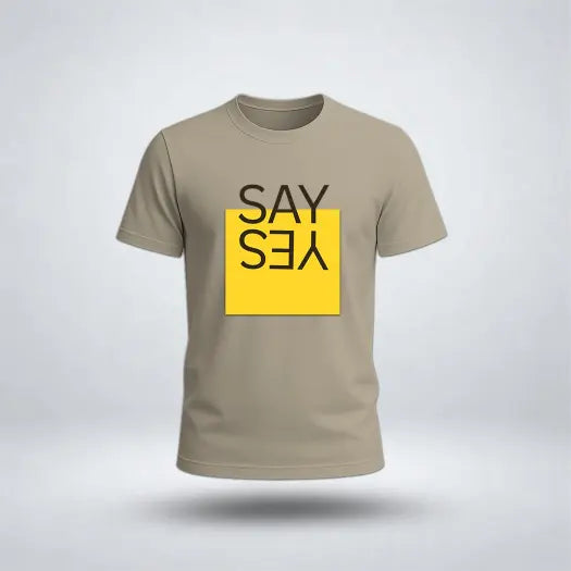 SAY YES Graphic Tee for Men's