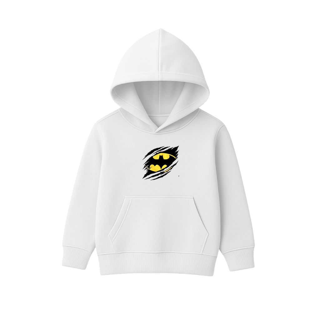 Batman Logo Printed Hooded for Kids
