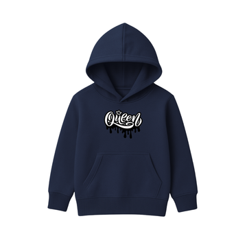 Queen Printed Hooded for Kids