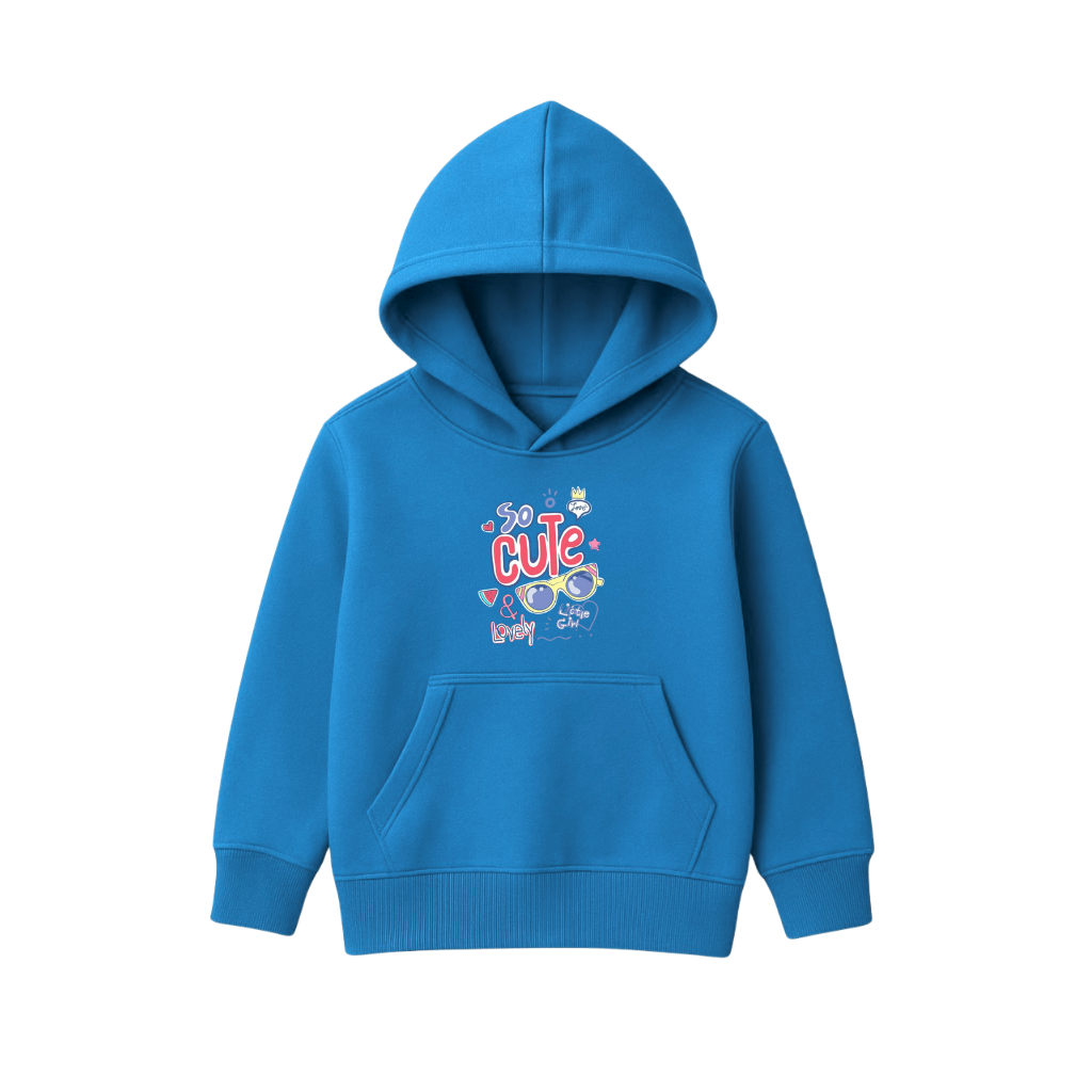 So Cute & Lovely Printed Hooded for Kids