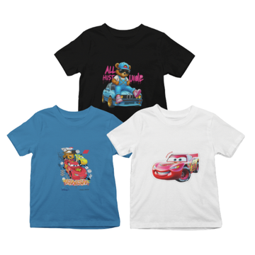 Kids T-Shirt Bundle Pack of 3