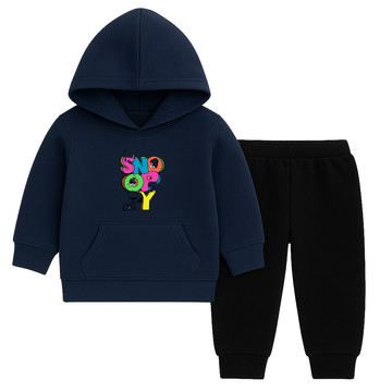 SNOOPY Printed Hooded Tracksuit for Kids