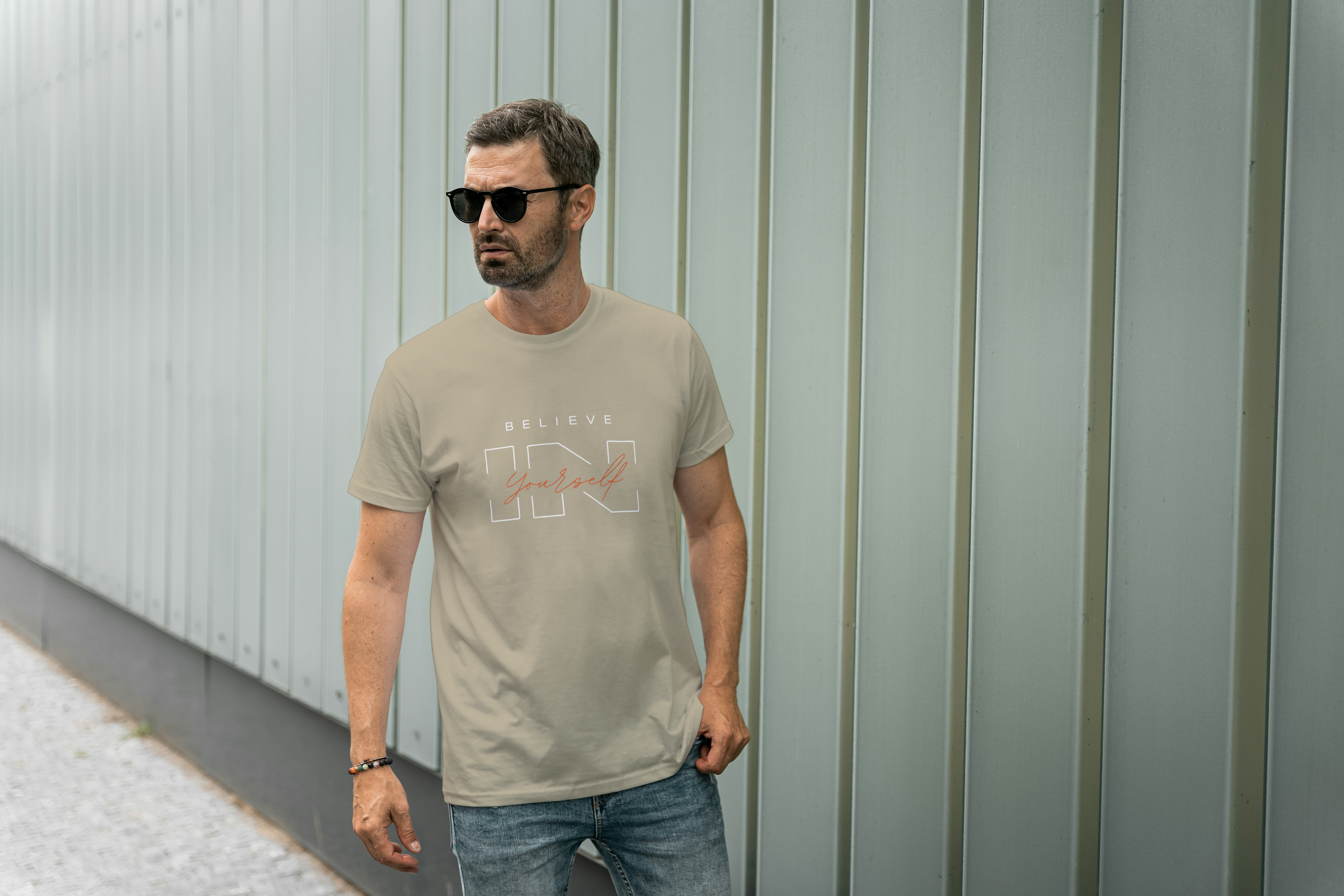 Believe IN Yourself Graphic Tee for Men's