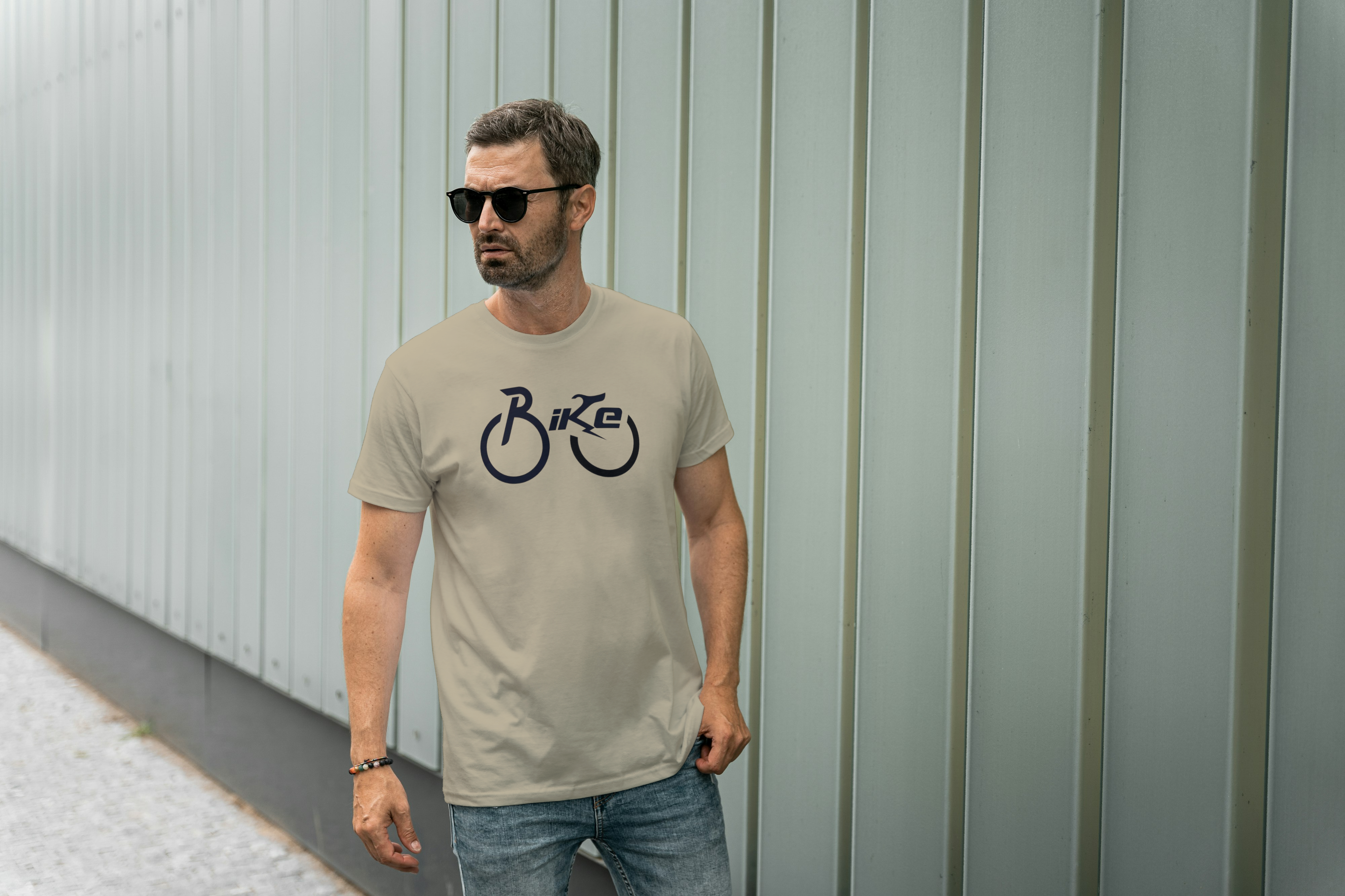 BIKE Graphic Tee for Men's
