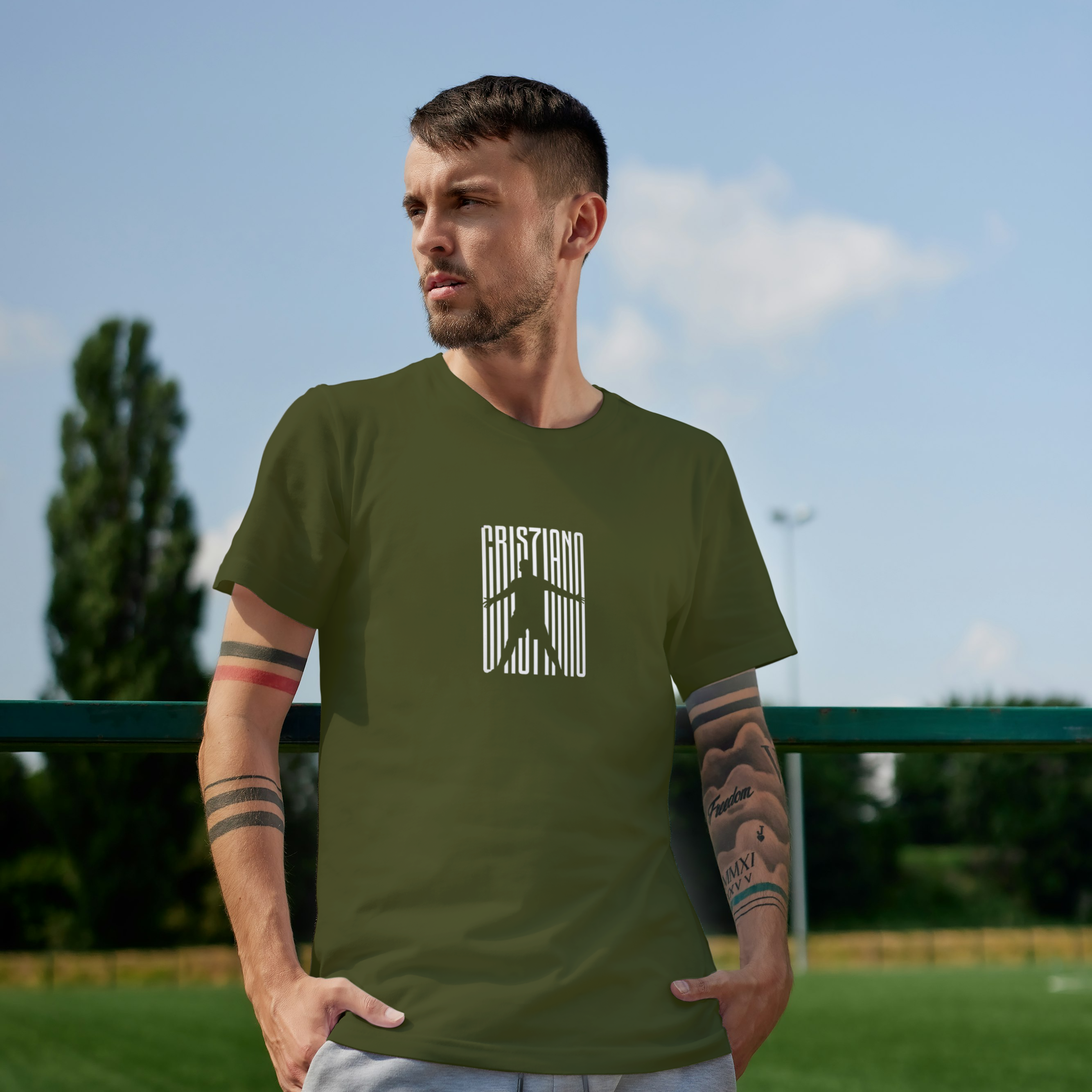 CRISTIANO (CR7) Graphic Tee For Boys