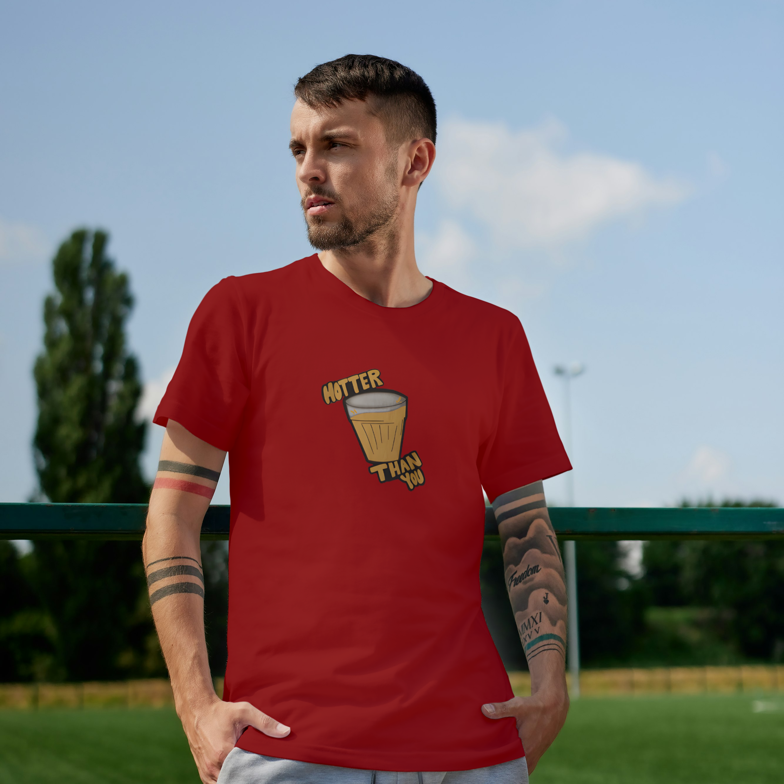 Hotter Then You Graphic Tee For Boys