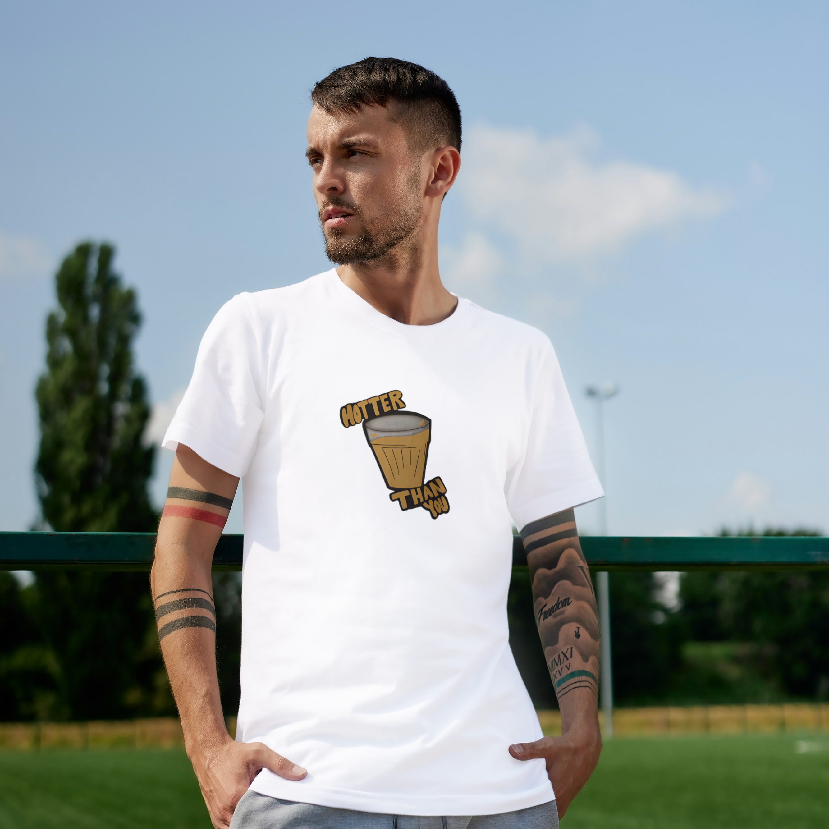 Hotter Then You Graphic Tee For Boys