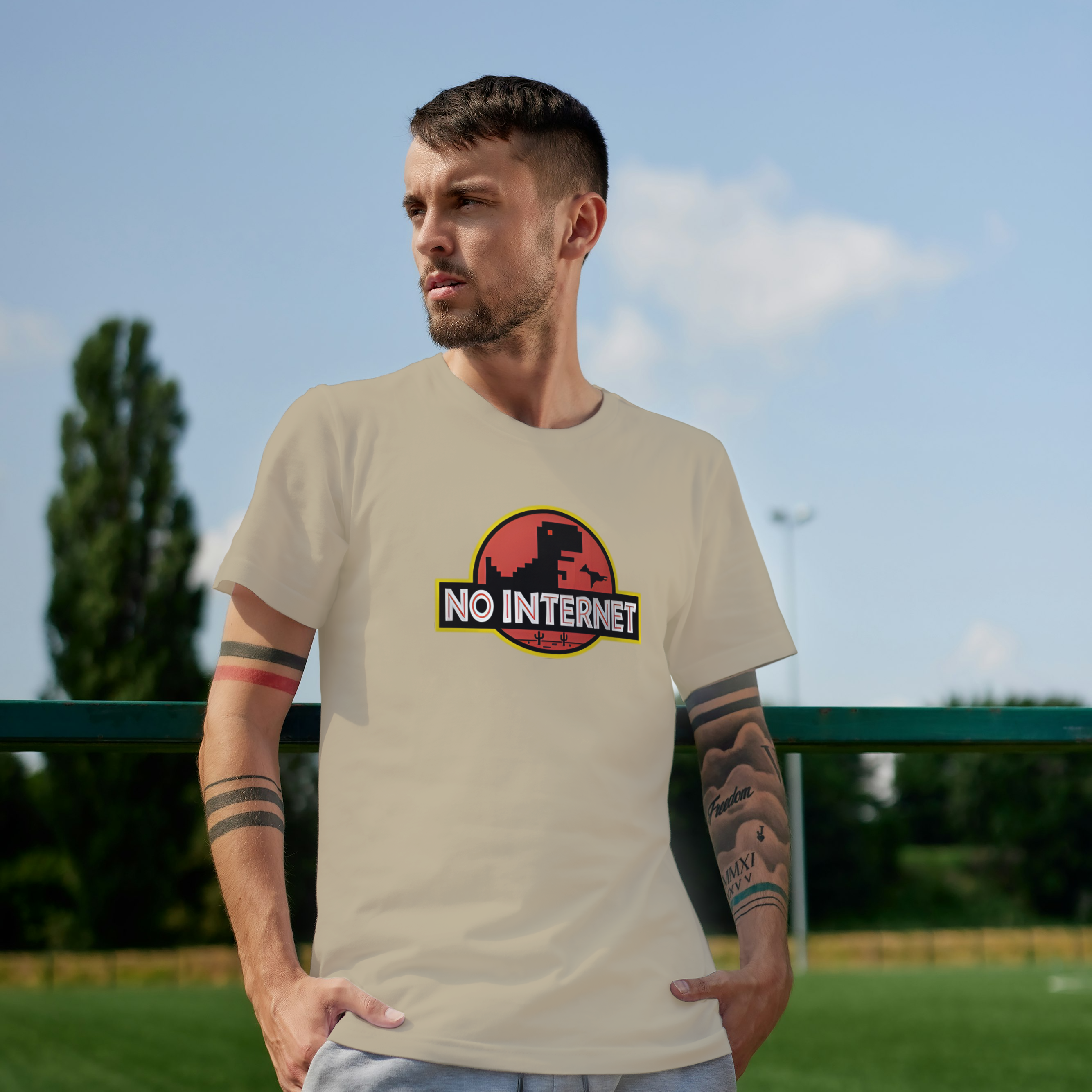 NO INTERNET Graphic Tee For Boys