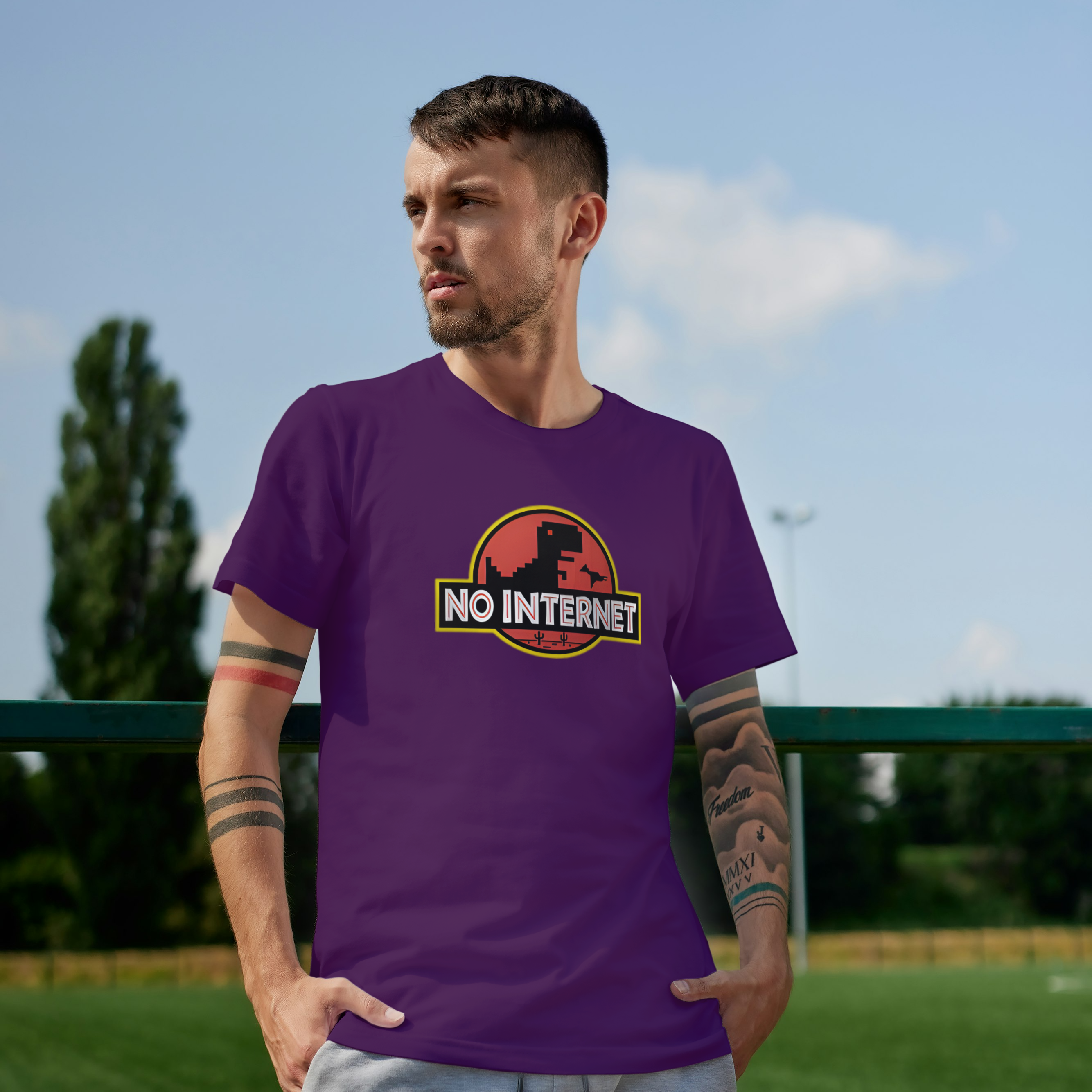 NO INTERNET Graphic Tee For Boys