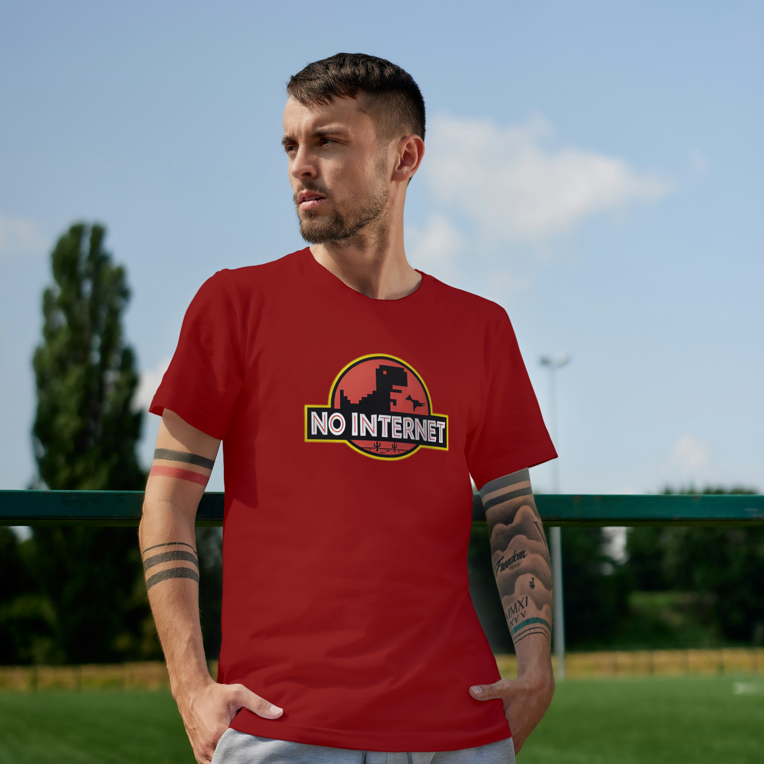 NO INTERNET Graphic Tee For Boys