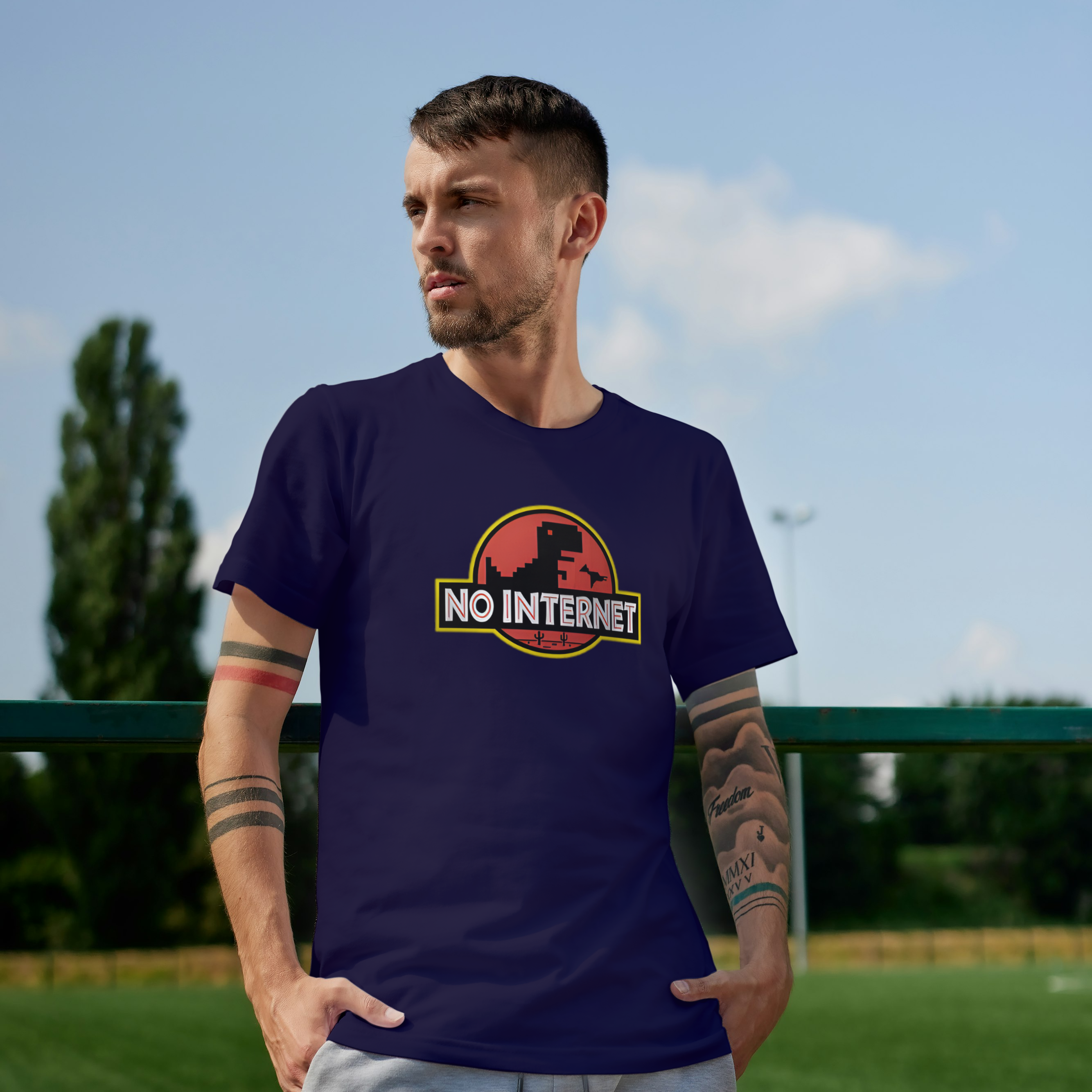 NO INTERNET Graphic Tee For Boys