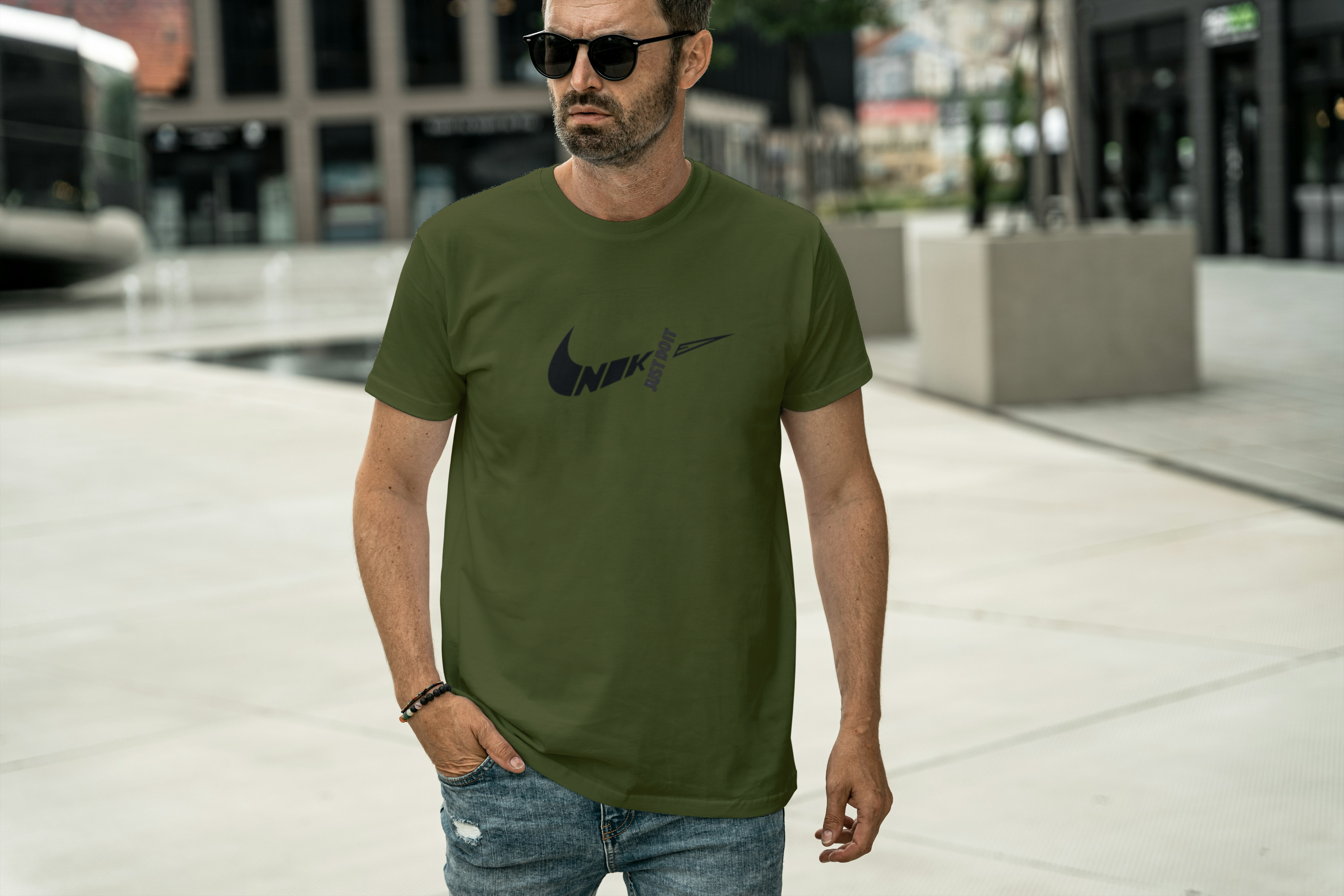 Sportswear Swoosh Graphic Tee for Men's