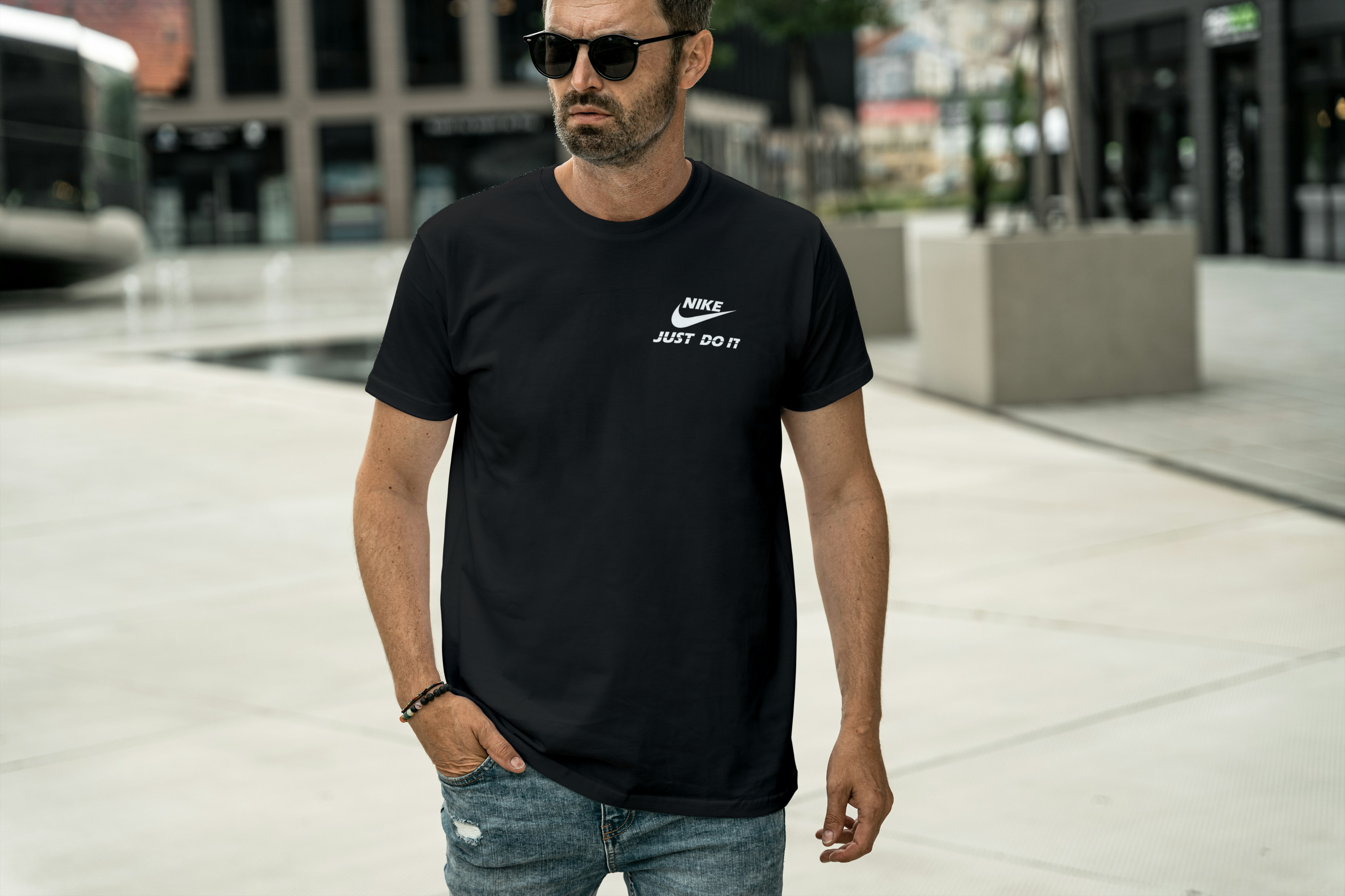 Just Do It Graphic Tee for Men's