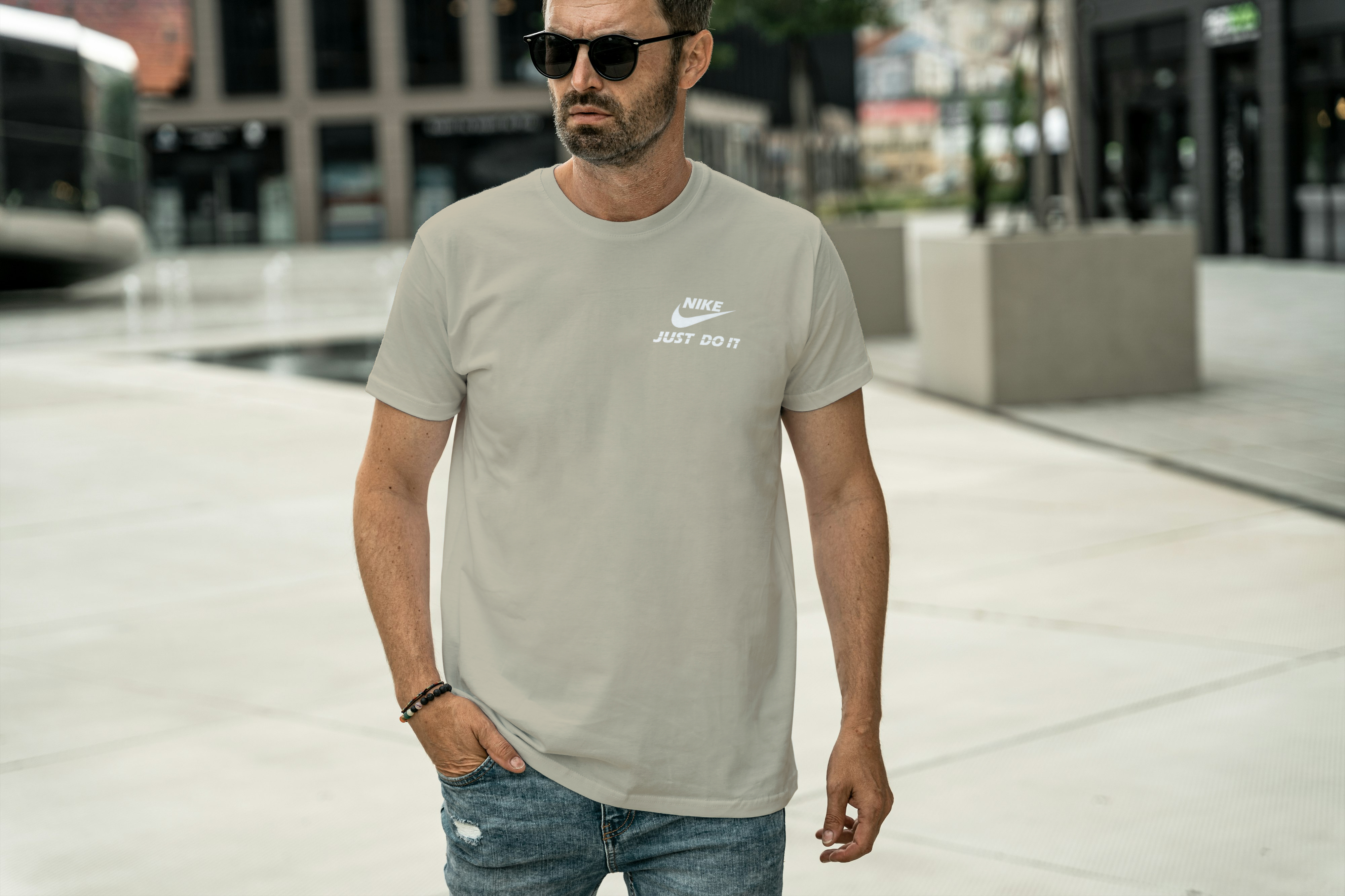 Just Do It Graphic Tee for Men's