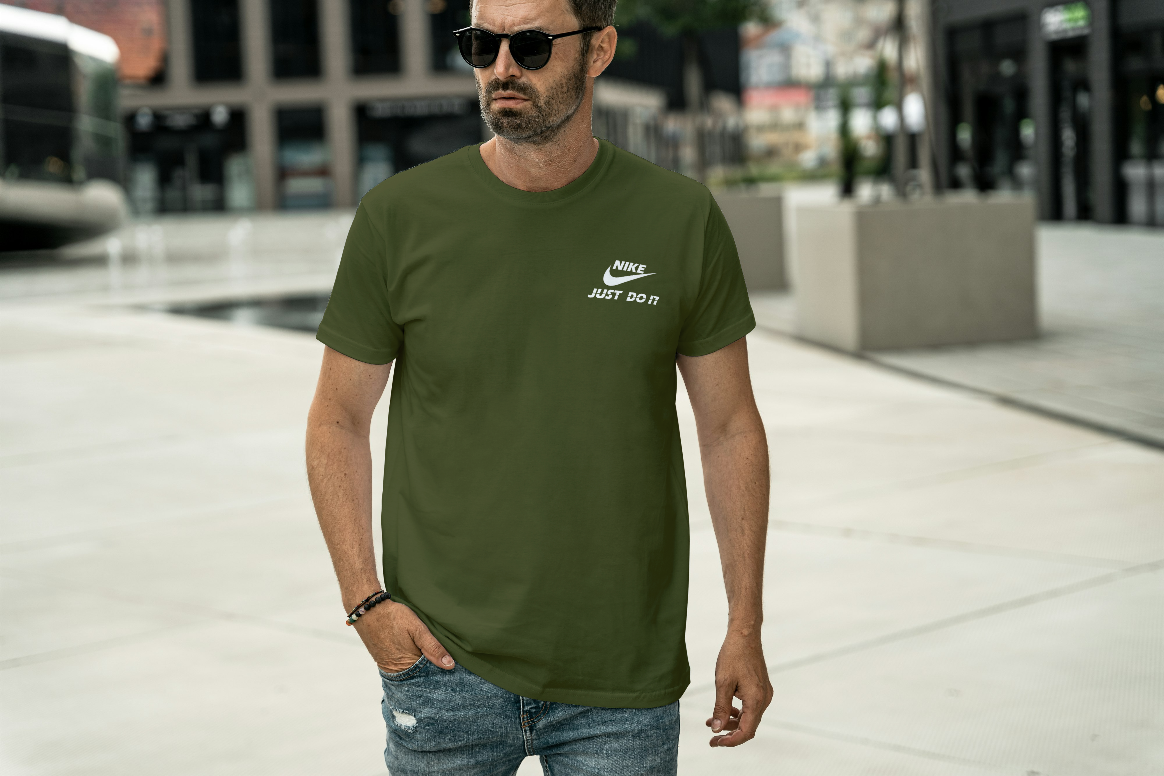 Just Do It Graphic Tee for Men's