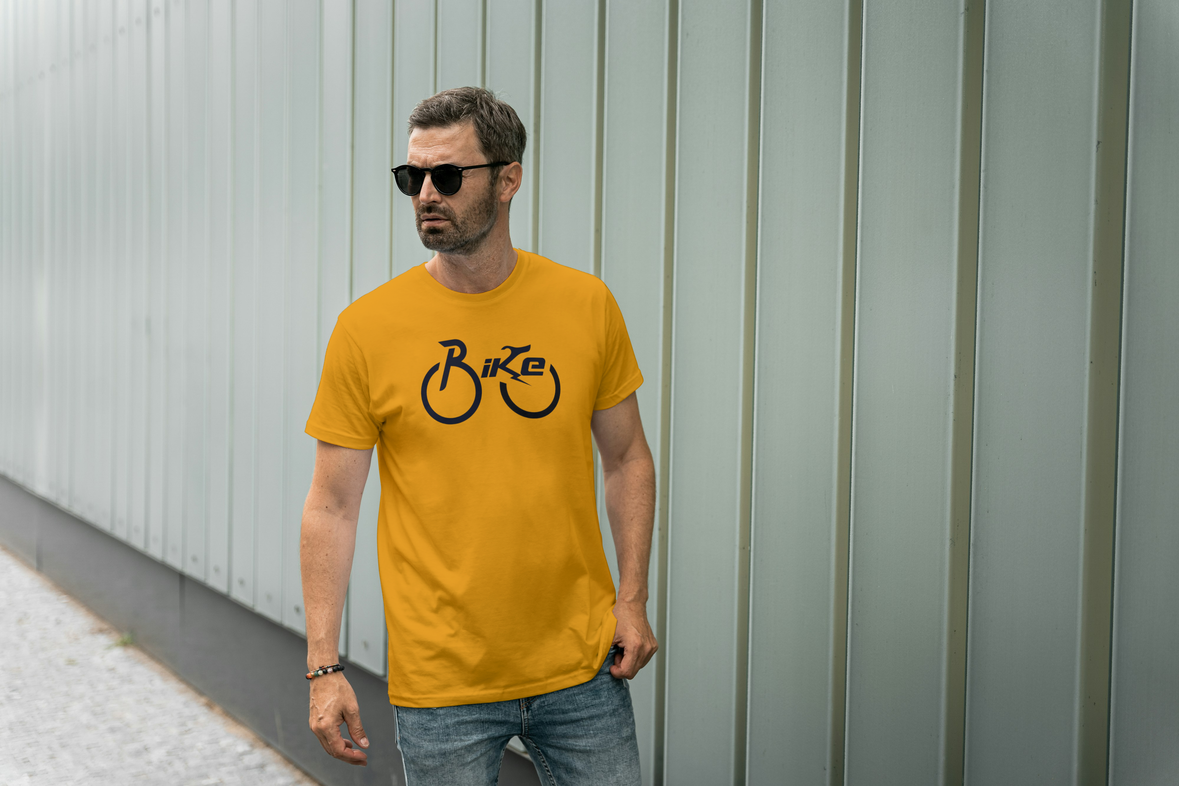BIKE Graphic Tee for Men's