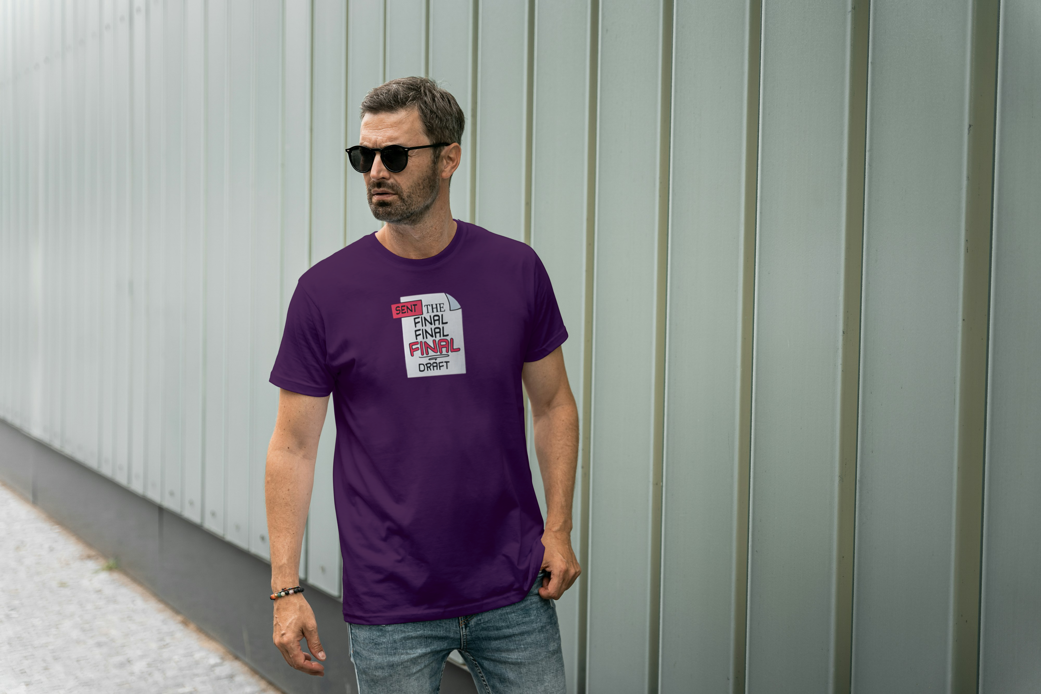 Sent The Final Draft Graphic Tee for Men's