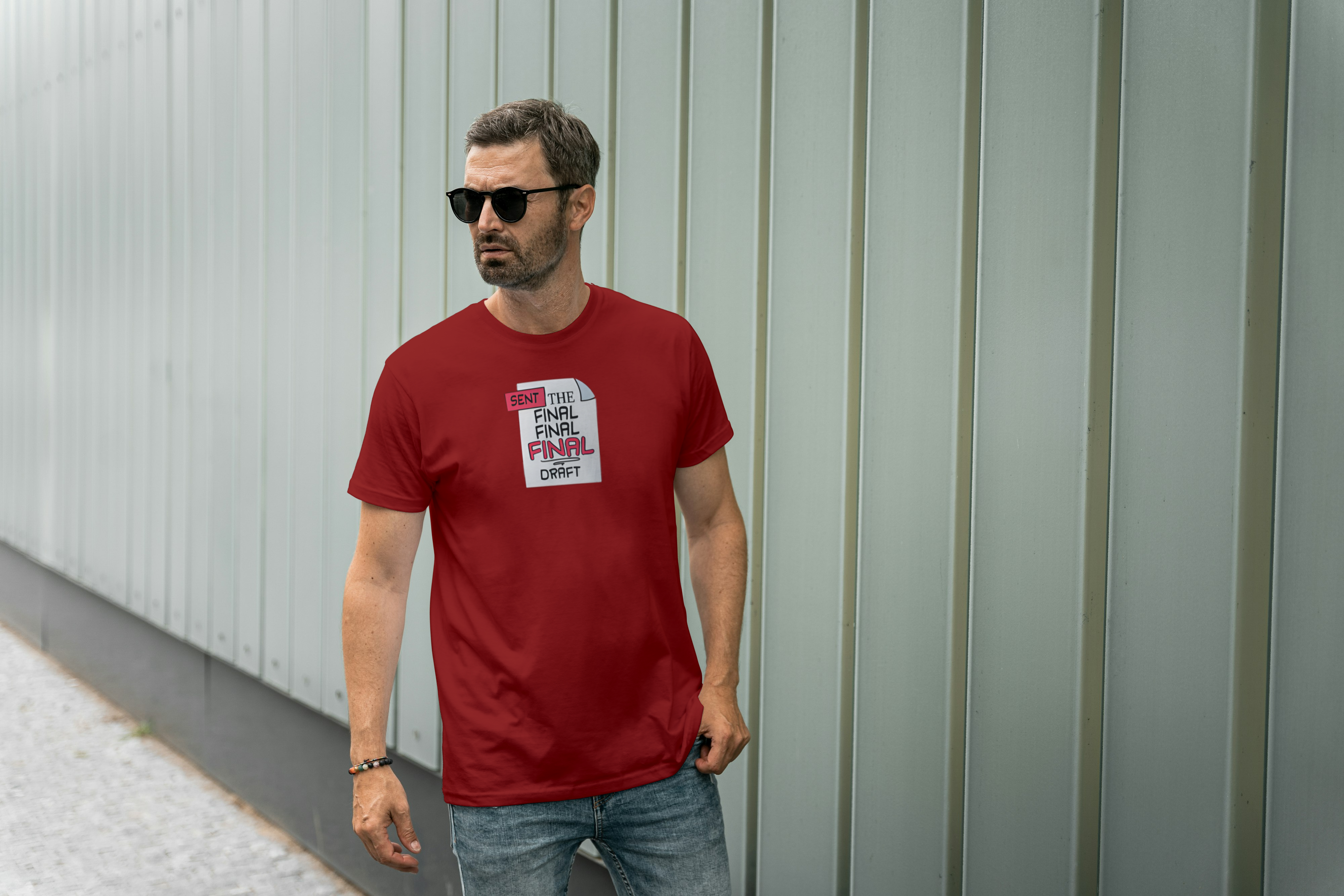 Sent The Final Draft Graphic Tee for Men's