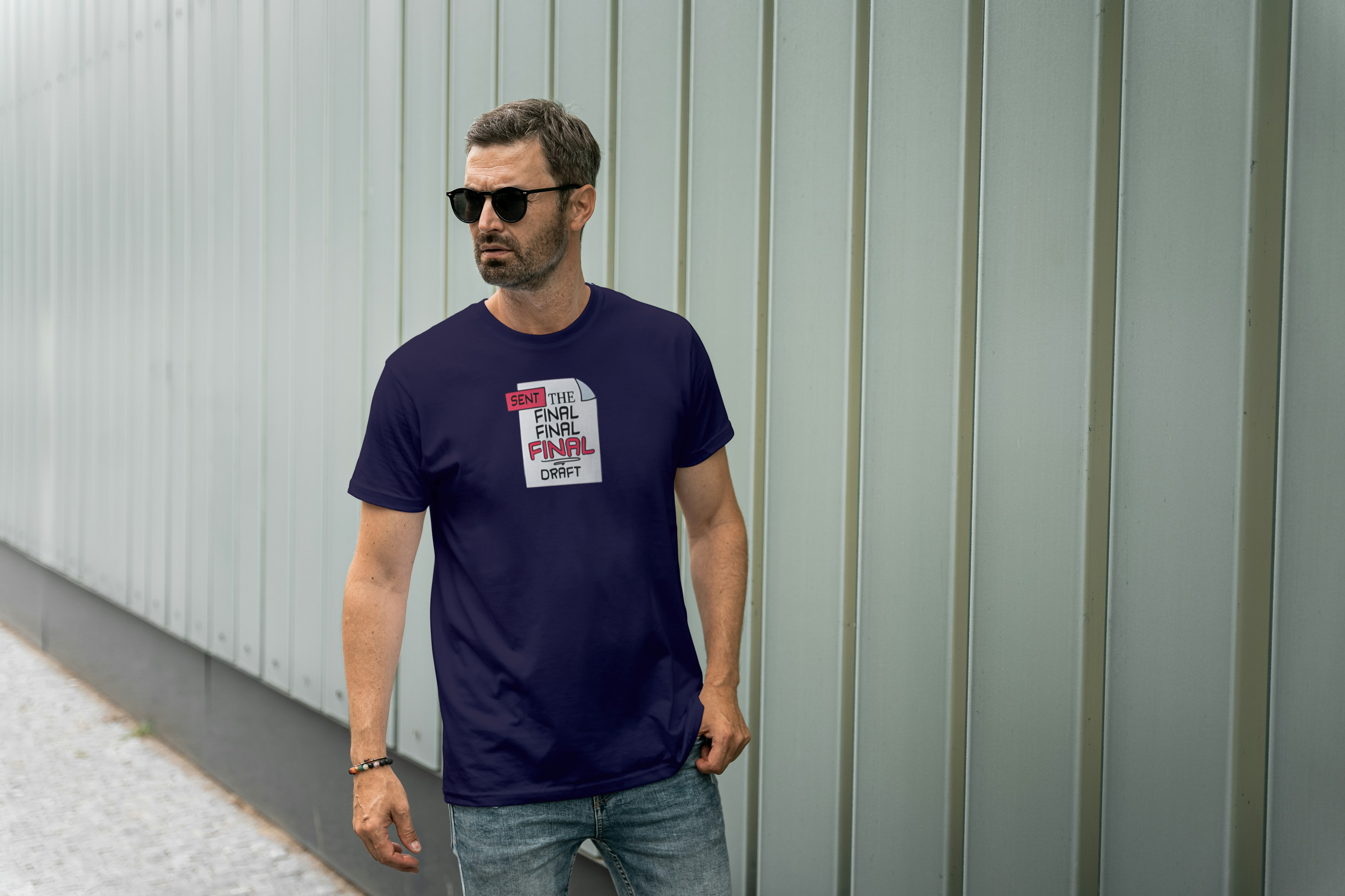 Sent The Final Draft Graphic Tee for Men's