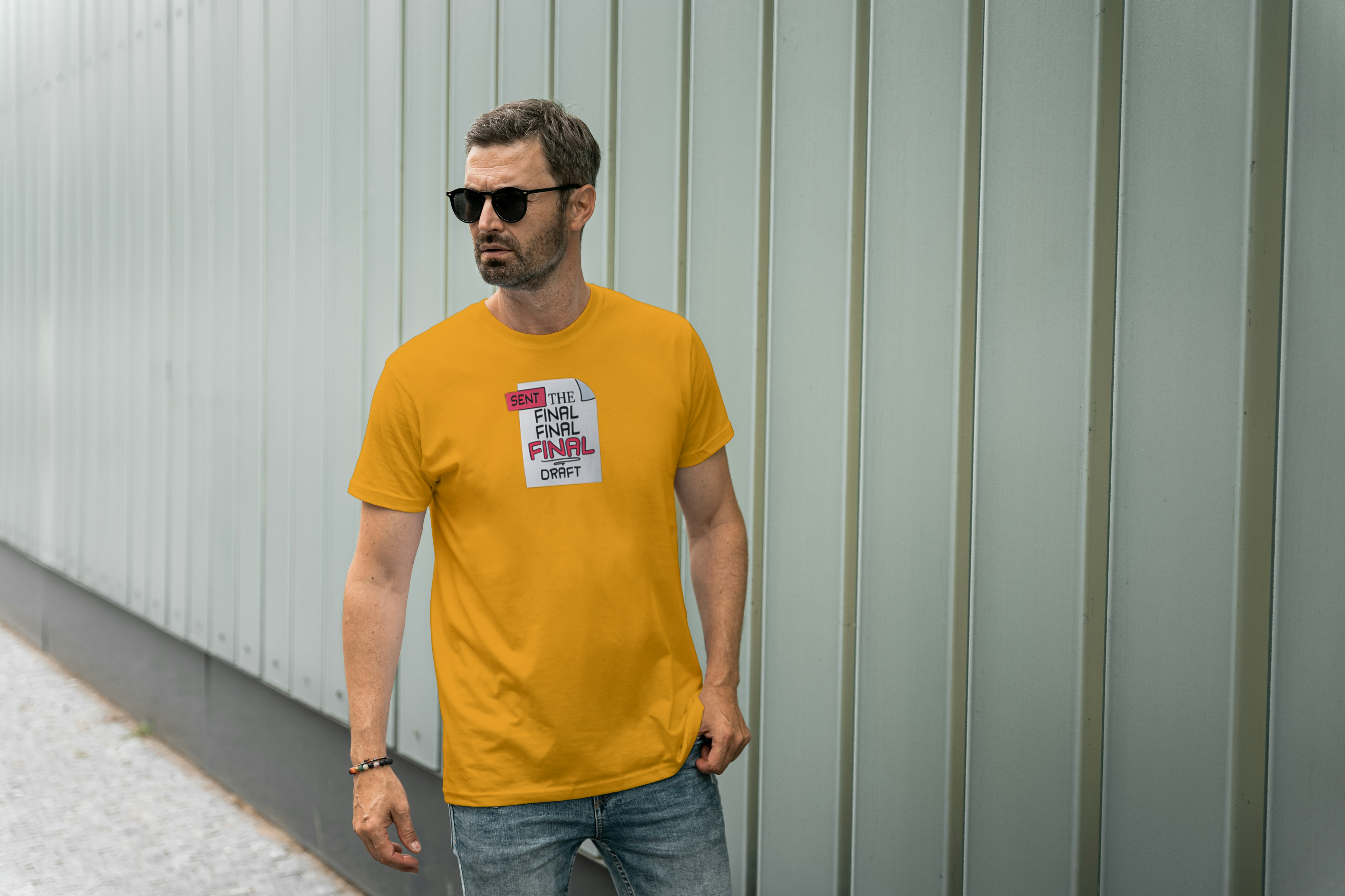 Sent The Final Draft Graphic Tee for Men's