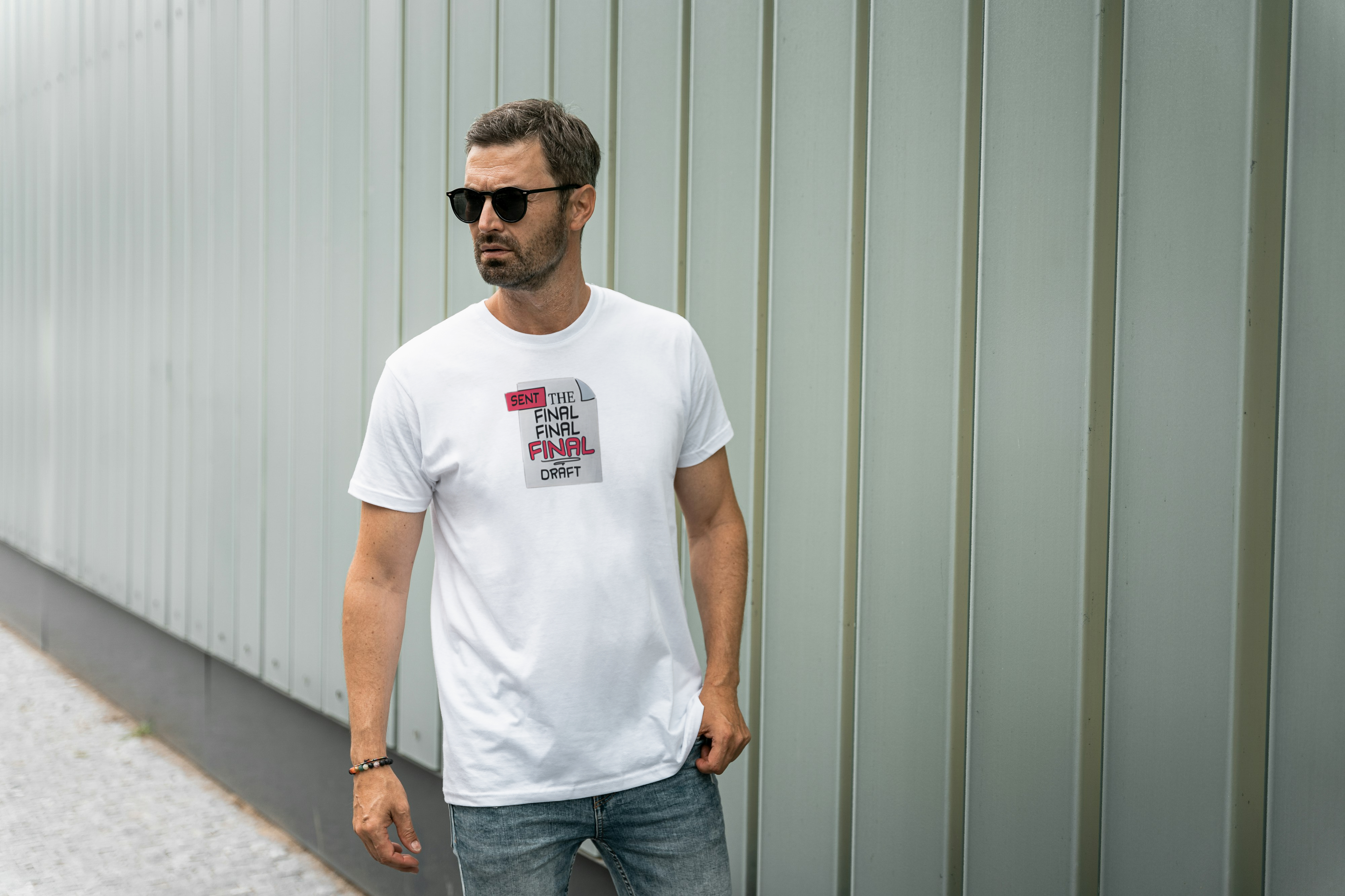 Sent The Final Draft Graphic Tee for Men's