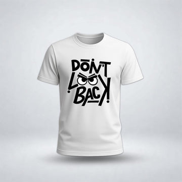Don't Look Back Graphic Tee for Men's