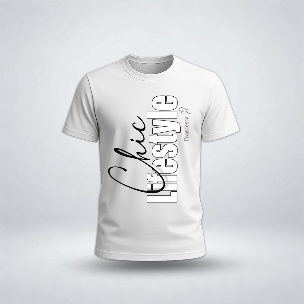 Chic Lifetime Graphic Tee for Men's