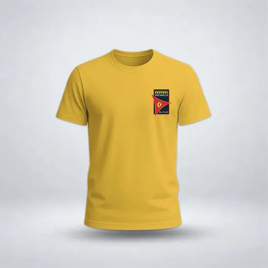 Car Logo World Graphic Tee for Men's