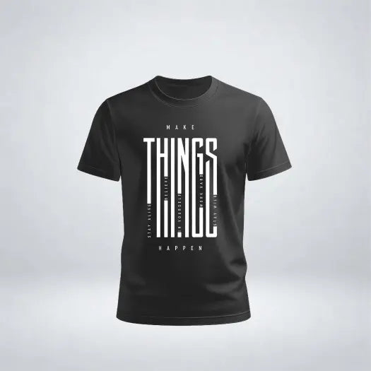 Make Things Happen Graphic Tee for Men's