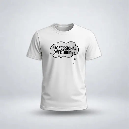 Professional Overthinker Graphic Tee For Boys