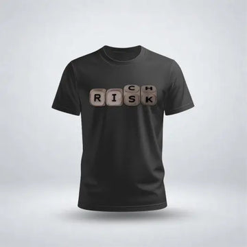 RICH, RISK Graphic Tee for Men's