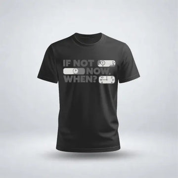 IF NOT, NOW, WHEN Graphic Tee For Boys