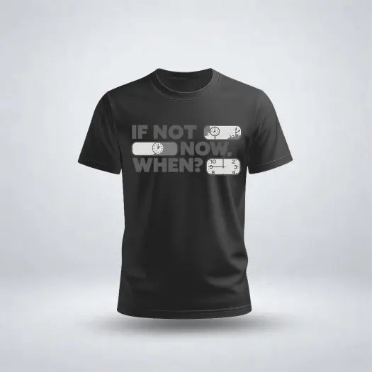 IF NOT, NOW, WHEN Graphic Tee For Boys