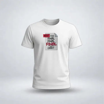 Sent The Final Draft Graphic Tee for Men's