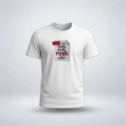 Sent The Final Draft Graphic Tee for Men's